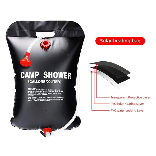 Portable Camping Shower Bag