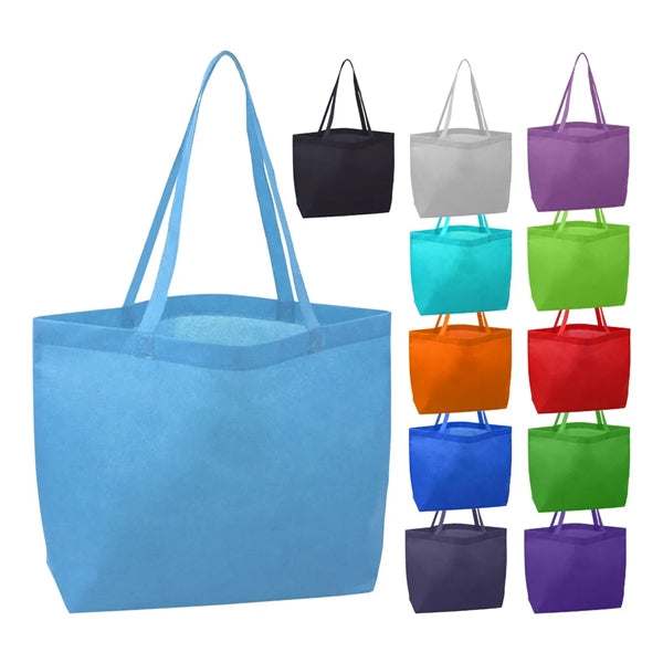 Heat-Sealed Non-Woven Shopping Tote