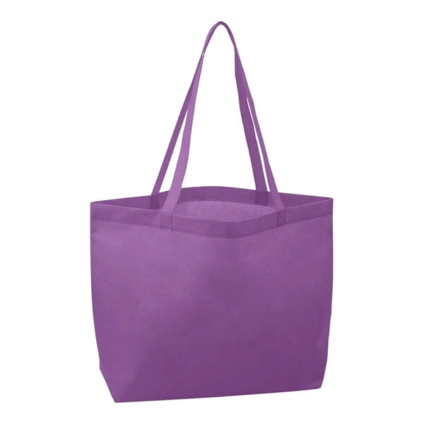 Heat-Sealed Non-Woven Shopping Tote