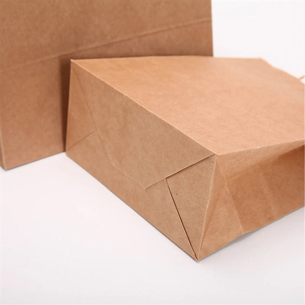 11x6x11 Kraft Paper Takeout Bag