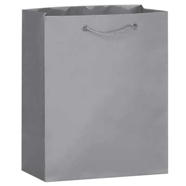 Matte Laminated Tote Bag w/ Macrame Rope Handles