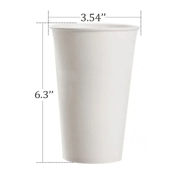 8 OZ Insulated Double Wall Paper Cup for Hot or Cold Drinks