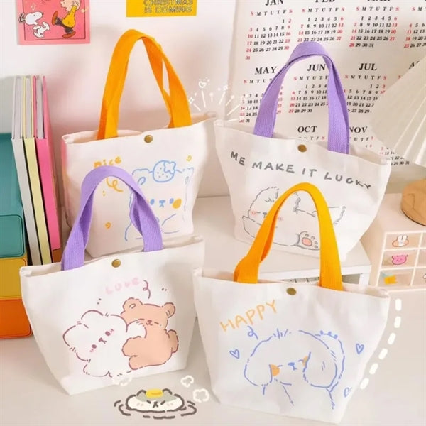 Cotton Canvas Tote Bag