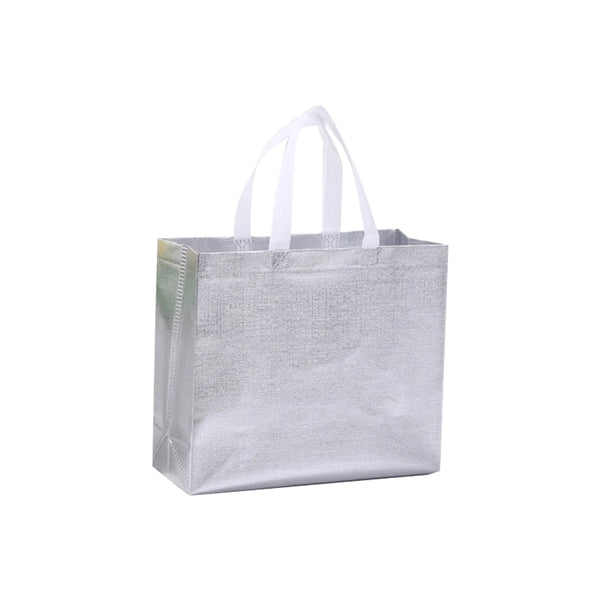 Laser Coated Aluminum Film Non-woven Tote Bag