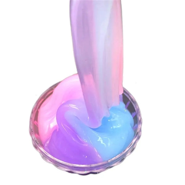 Crystal Fluffy Slime Supplies Foam