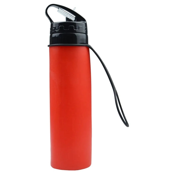 21oz. Collapsible Silicone Sports Water Bottles