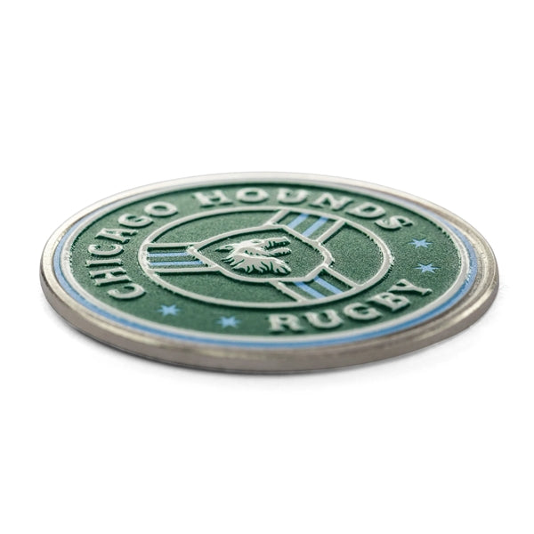 3D Texture Print Lapel Pins w/ Magnet Backing