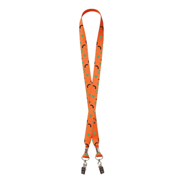 3/4" Custom Double Ended Full Color Sublimated Lanyard