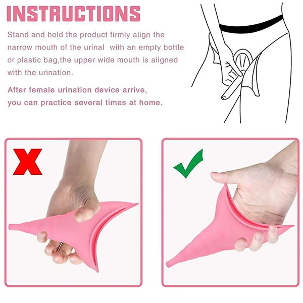 Silicone Pee Funnel For Women