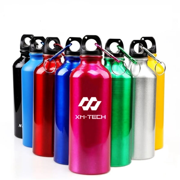 13 Oz Aluminum Bike Backpack Water Bottle