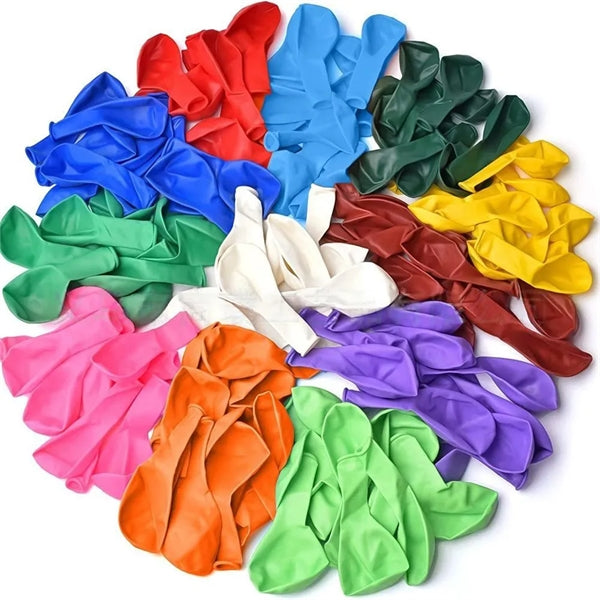 12" Party Latex Oval Balloons