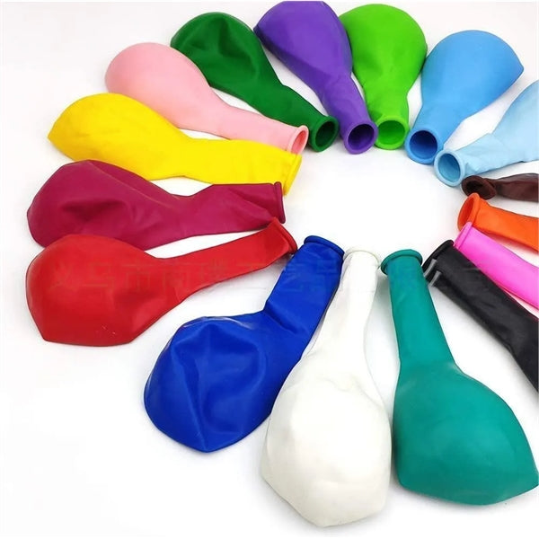 12" Party Latex Oval Balloons