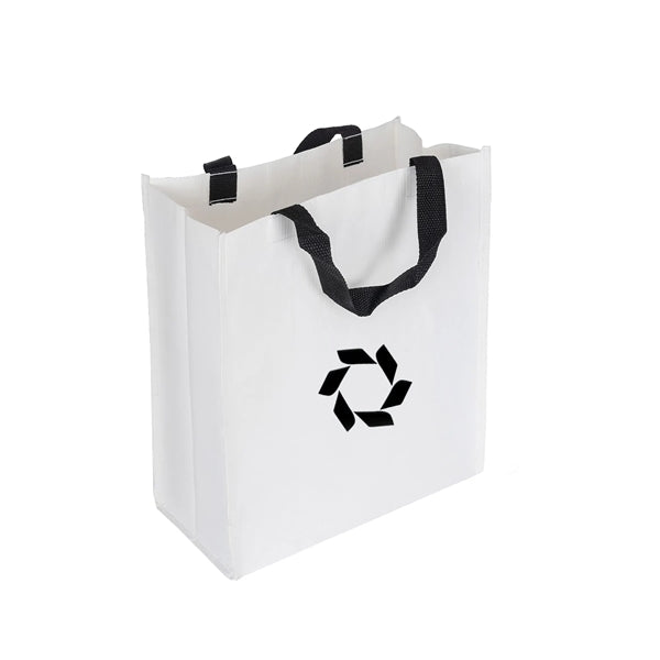 Warp and Weft Paper Bag with Tote