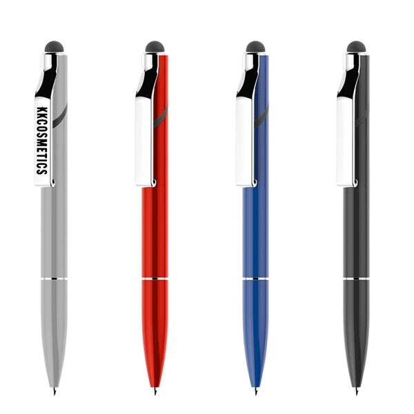 Multifunctional Metal Touch Phone Holder Pen