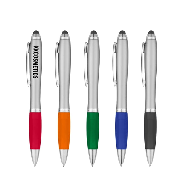 Silver Stylus Ballpoint Pen