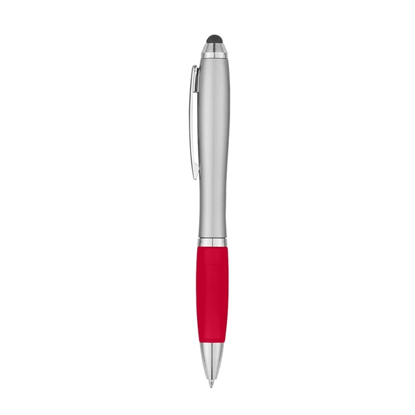Silver Stylus Ballpoint Pen