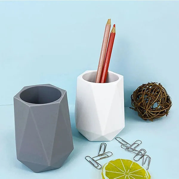 Silicone Pen Holder Diamond Shaped