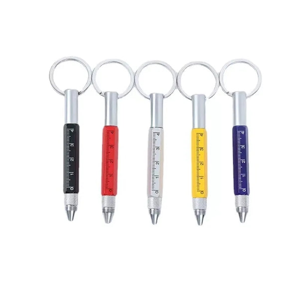6-In-1 Multiuse Tool Stylus Twist Pen