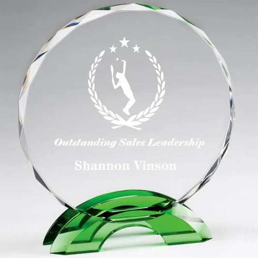 Green Arc Crystal Circle Award