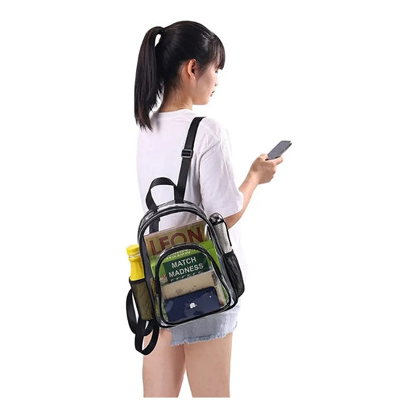 Clear PVC Heavy Duty Waterproof Backpack