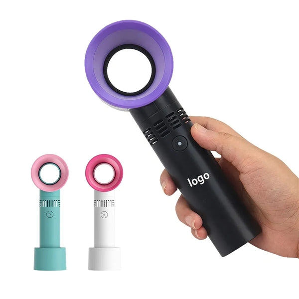 USB Rechargeable Bladeless Mini Fan Air Conditioning Blower