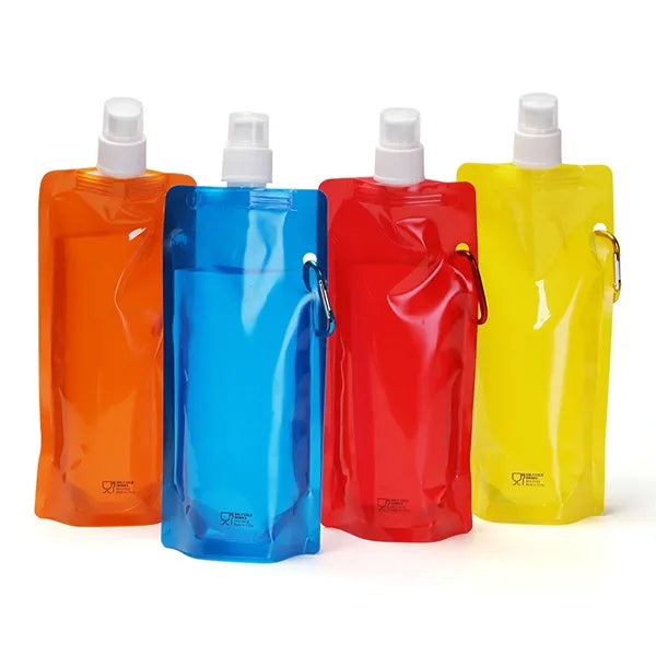 16oz BPA Foldable Collapsible Water Bottle