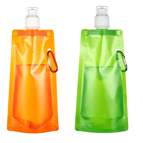 16oz BPA Foldable Collapsible Water Bottle