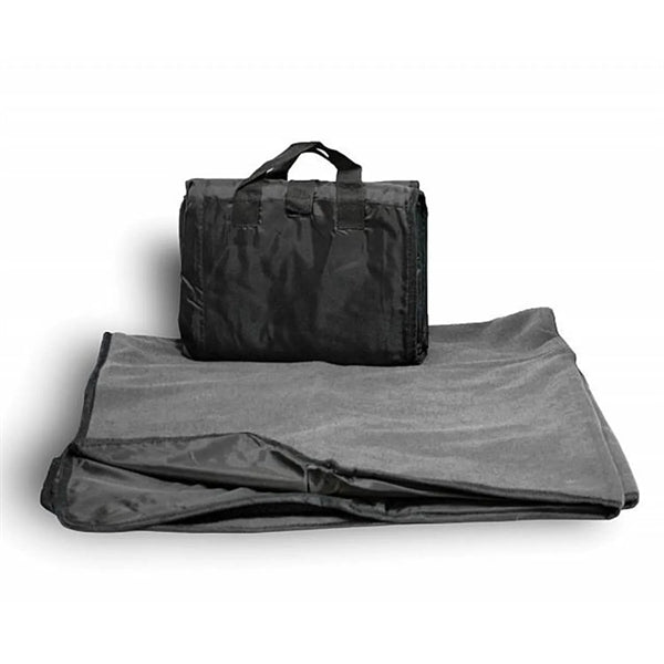 Picnic Blanket w/ Leatherette Patch