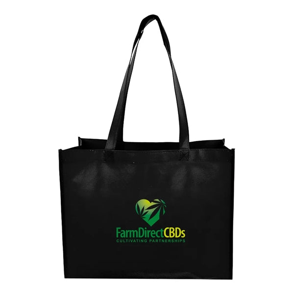 Medium Laminated Matte Shopping Bag