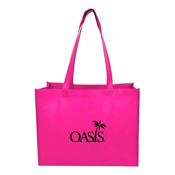 Medium Laminated Matte Shopping Bag
