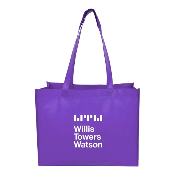 Medium Laminated Matte Shopping Bag