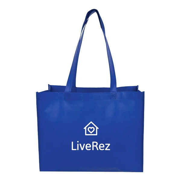 Medium Laminated Matte Shopping Bag