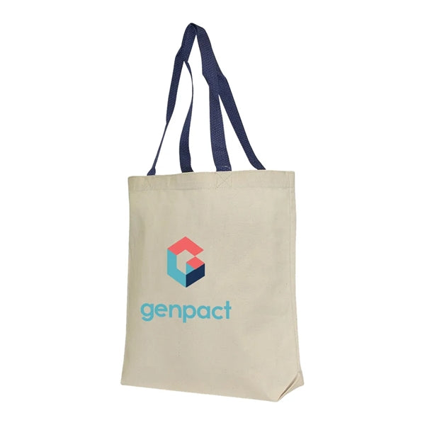 Domino Cotton Canvas Tote Bag