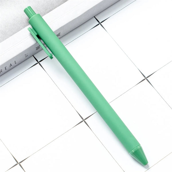 Retractable Plastic Colored Gel Ballpoint Pens