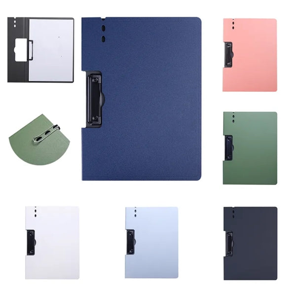 Office Handheld A4 Profile Clip File Folder With Clipboard