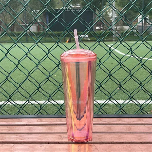 24oz Double Plastic Taro Travel Cup
