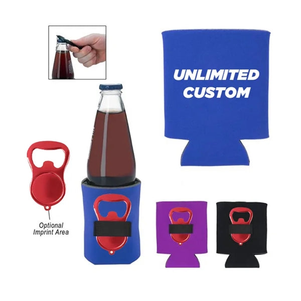 Bottle sleeve can opener