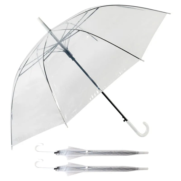 46" Arc Rain Stopper Clear Umbrella