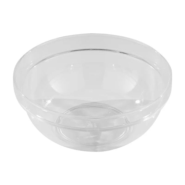 9" Break-Resistant Clear Acrylic Serving Mixing Bowls 2500ml