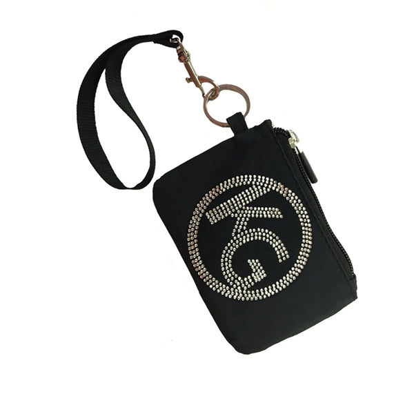Rhinestone Coin Purse Key Chain