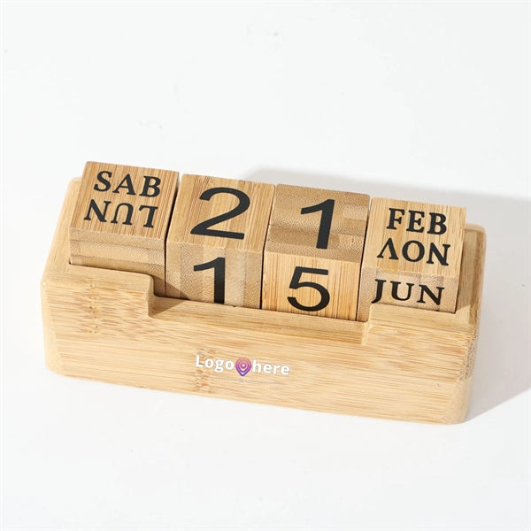 Wooden Block Calendar
