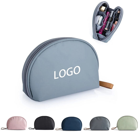 Half Moon Cosmetic Beauty Bag