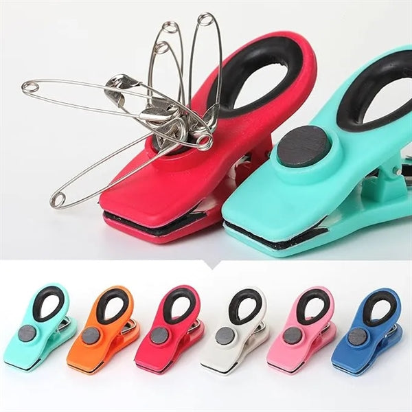 Refrigerator Snack Chip Bag Magnetic Clips