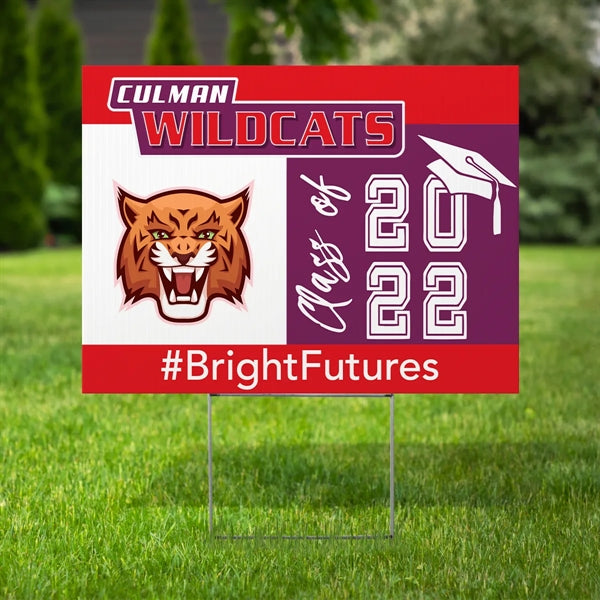 Political Yard Signs 24" x 18" - Double-Sided