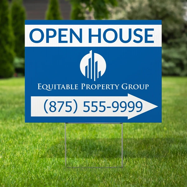 Yard Signs 24" x 16" Double-Sided