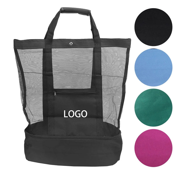 Beach Mesh Bag With Cooler