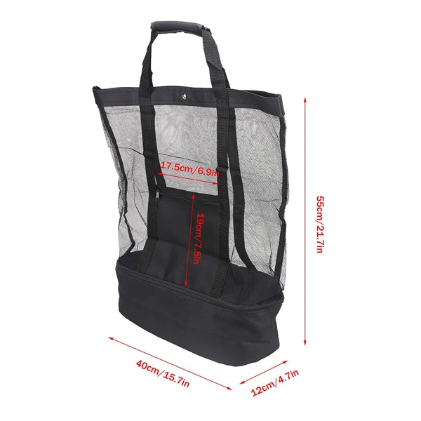 Beach Mesh Bag With Cooler