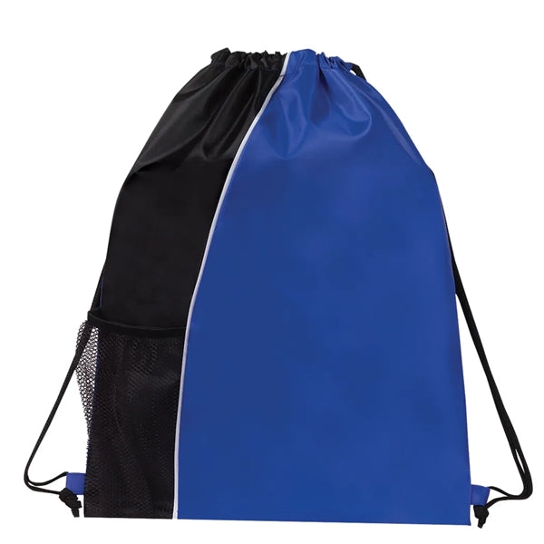 Colorblock Drawstring Backpack