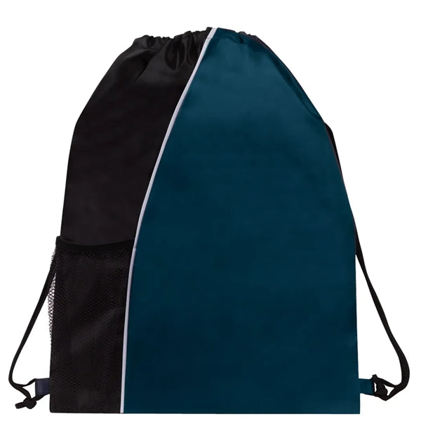 Colorblock Drawstring Backpack