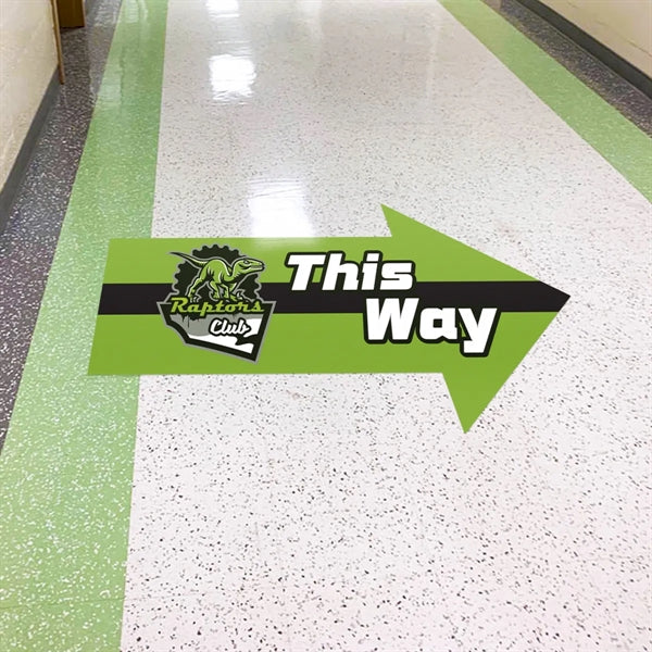 Floor Decals 12"x12"